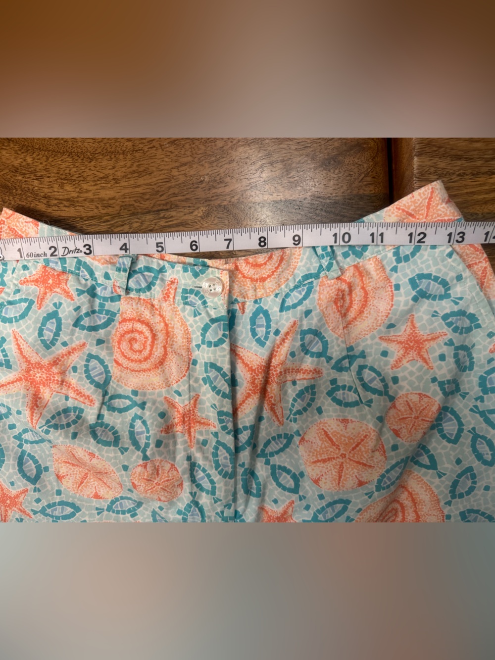 Lilly Pulitzer Seashell Starfish Coastal Print Shorts Size 4 - Picture 5 of 6